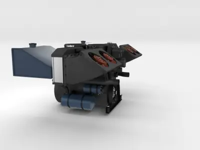 Maybach HL230 Engine Full Panzer Tiger Unit 3D model
