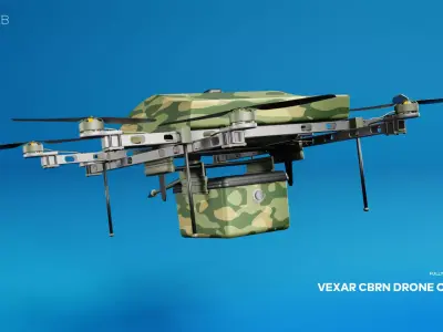 VEXAR CBRN Drone Concept 3D model