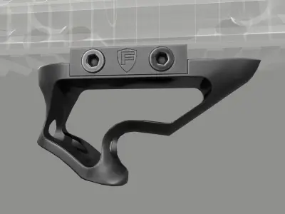Fortis SHIFT Short Angled Grip Low-poly 3D model