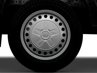 Maxus Deliver 9 2021 wheel 3D model