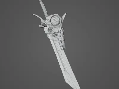 Sci fi Blade 3D model