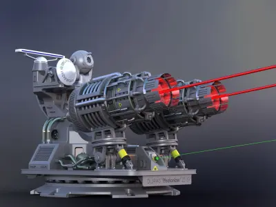 DLLRWS The Photonizer Low-poly 3D model