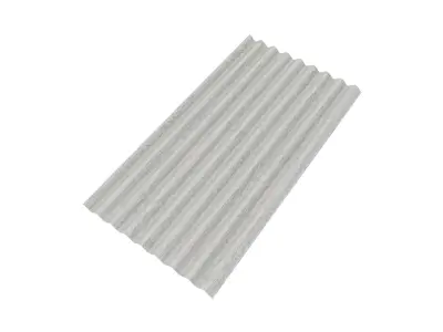 Concrete Roof Tile 3D model