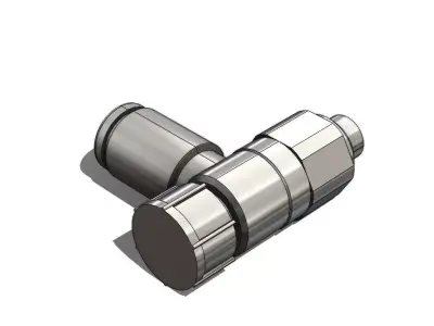 Valvula Reguladora Fluxo SMC AS1201F M5 04A Flow Control Valve 3D model
