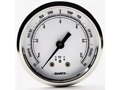 Industrial Factory Pressure Gauge Body for 3D print 3D model