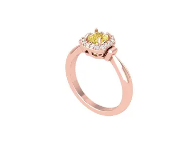 Wedding Ring  3D print model 131