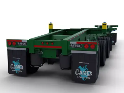 Aspen Low Profile Chassis 3D model
