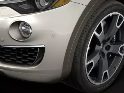 Maserati Levante S Q4 GranLusso 2019 wheel 3D model