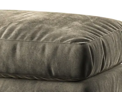 blackwood americano pouf art 5489 3D model