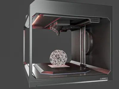 3d printer Low-poly 3D model