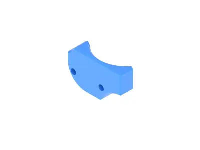 Climbing Wall Grips Set 3D print model