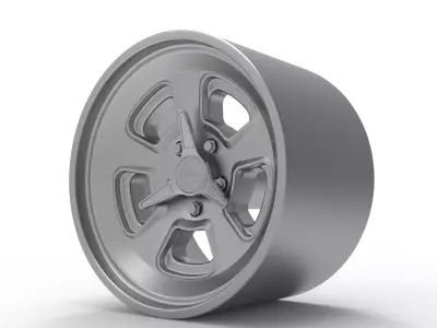 FOOSE FURY CONCAVE WHEEL 3D PRINT MODEL  3D print model