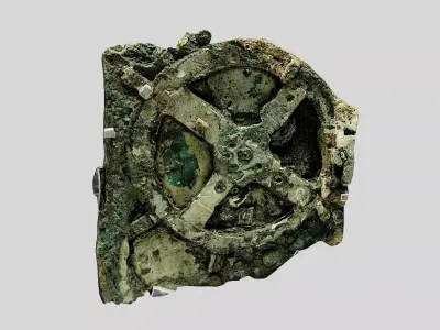 Antikythera mechanism Low-poly 3D model