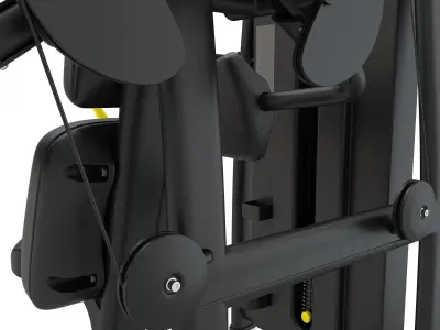 Technogym - Selectorised - Delts Machine 3D model