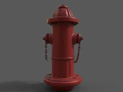 Fire Hydrant 3D model 52