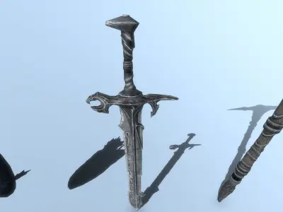 Epic Weapons Low-poly 3D model