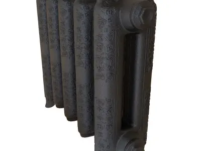 Iron radiator 3D model