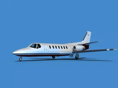 Cessna Citation V 560 Encore V06 3D model