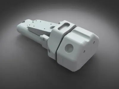 Mechanical part transporter 3D model