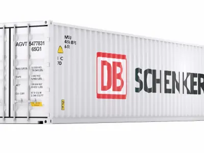 DB Schenker Shipping Container 3D model