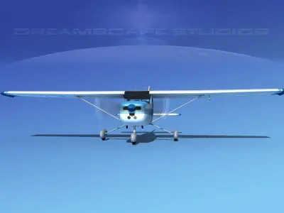 Cessna C150 Commuter V05 3D model