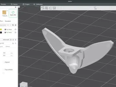 Custom 3D print Minifigure Accessory - Minifigure Wings S1 - 06 3D print model