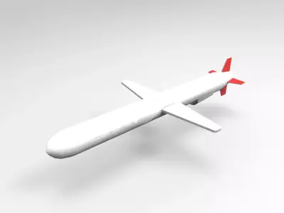 Tomahawk Missile 3D print model