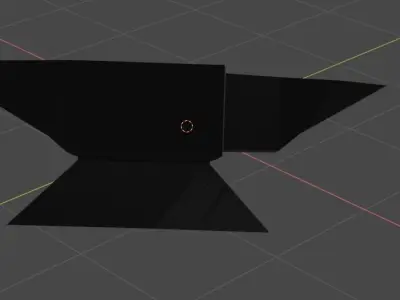 Low Poly Anvil Free low-poly 3D model purchase