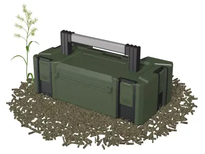 Tool box 3D model shop