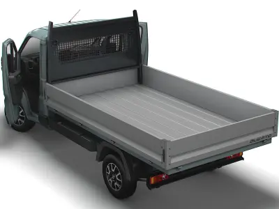 Fiat Ducato SingleCab Tipper HQInterior 2023 3D model