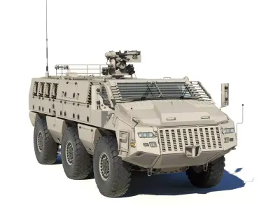 Mbombe 6x6 IFV 3D model