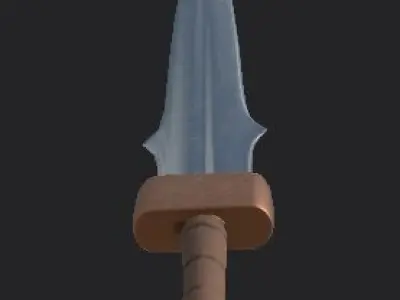 SWORD Free low-poly 3D model 16