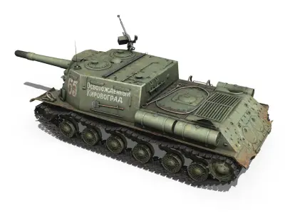 ISU 152 - 65  3D model
