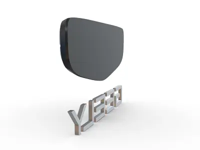 geely new logo 3D model