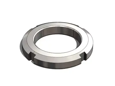 Porca SKF KM 8 Nut 3D model
