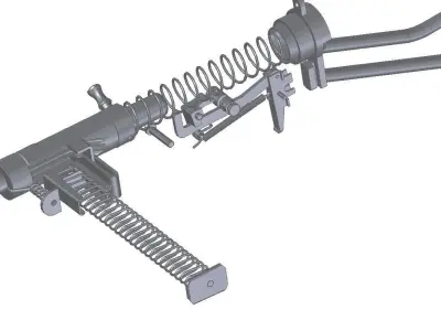 STEN MkI Star 3D model