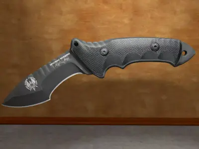 Modern Military Knife 3D model