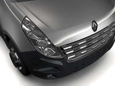 Renault Master L2H2 Van 2010 3D model