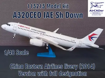 113213 Model kit Airbus A320CEO IAE Sh Down 3D print model