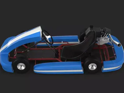 Racing Kart 3D model