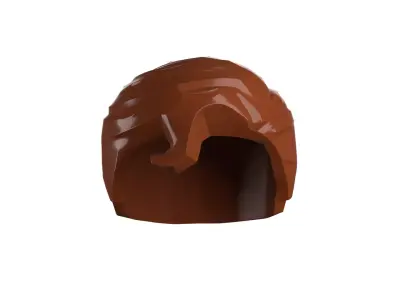 Custom3Dprint Minifigure Accessory - Minifigure Hair S2 - 019 3D print model