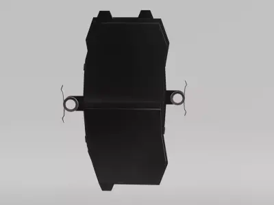 Brake Pad Low-poly 3D model