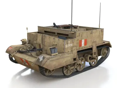 Bren Gun Carrier - BUC - T227456  3D model
