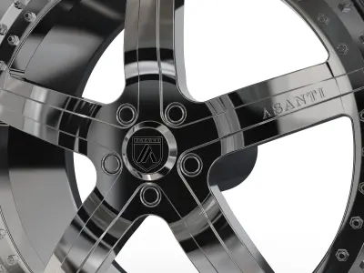 ASANTI AF156 WHEEL 3D MODEL 3D model