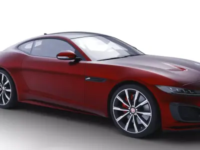 Jaguar F-Type 3D Model 3D model