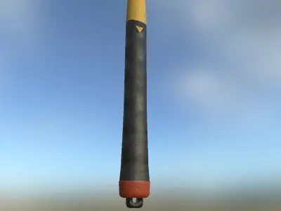 Pickaxe - Modern Low-poly 3D model