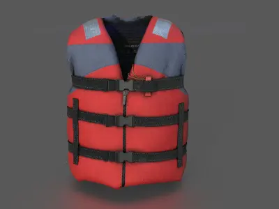LIFEJACKET life jacket 3D model