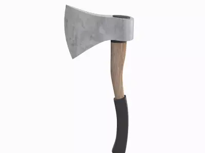 Camping Axe 01 3D model