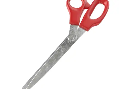 Scissors pair of 3D model buy