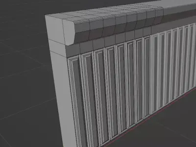 wall counter V07 Free 3D model